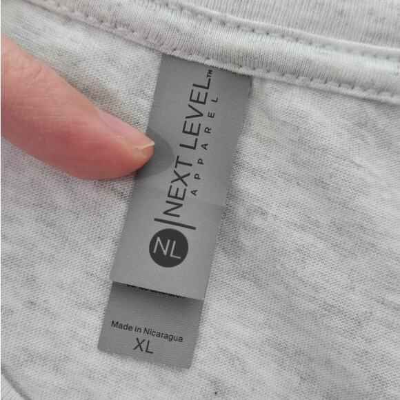 Next Level Apparel Jaw Ready For This Shark Graphic Tee Women's XL - Picture 4 of 5